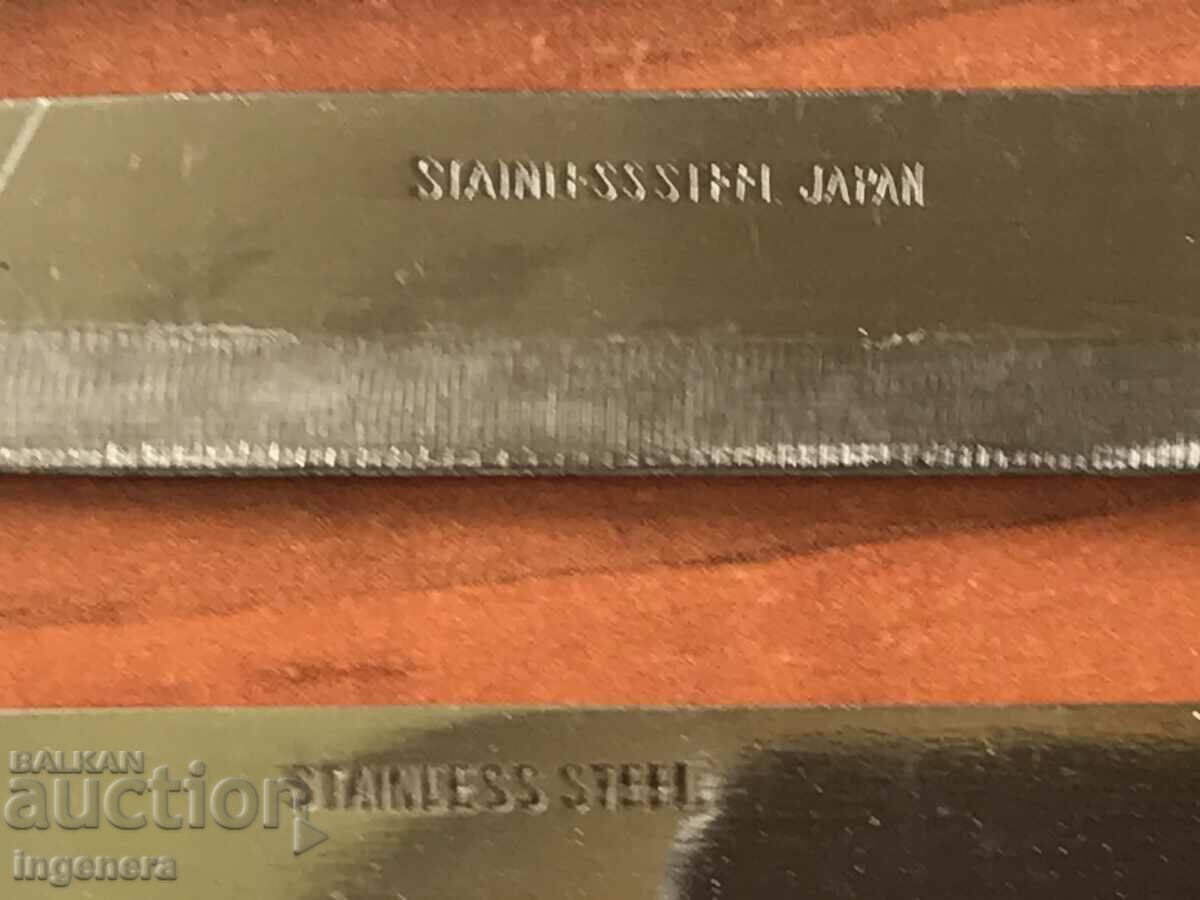 KITCHEN KNIFE WITH WOODEN HANDLE - 2 PCS. with price 13.00 BGN | € 6.65 KITCHEN KNIFE WITH WOODEN HANDLE - 2 PCS. with price 13.00 BGN | € 6.65