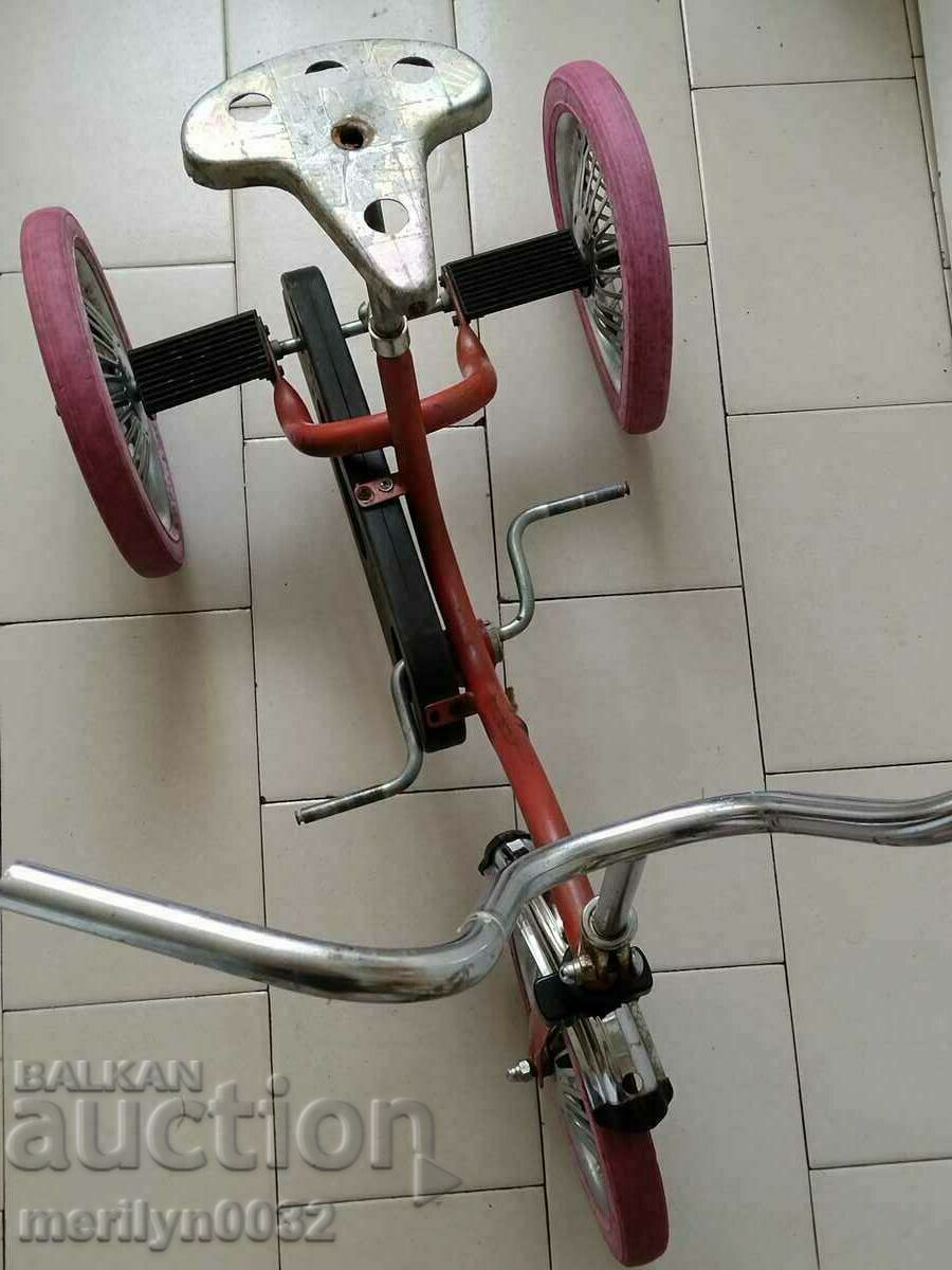 Bicicletă pentru copii bicicletă triciclu din anii 70 ai secolului XX NRB - 6 Bicicletă pentru copii bicicletă triciclu din anii 70 ai secolului XX NRB - 6