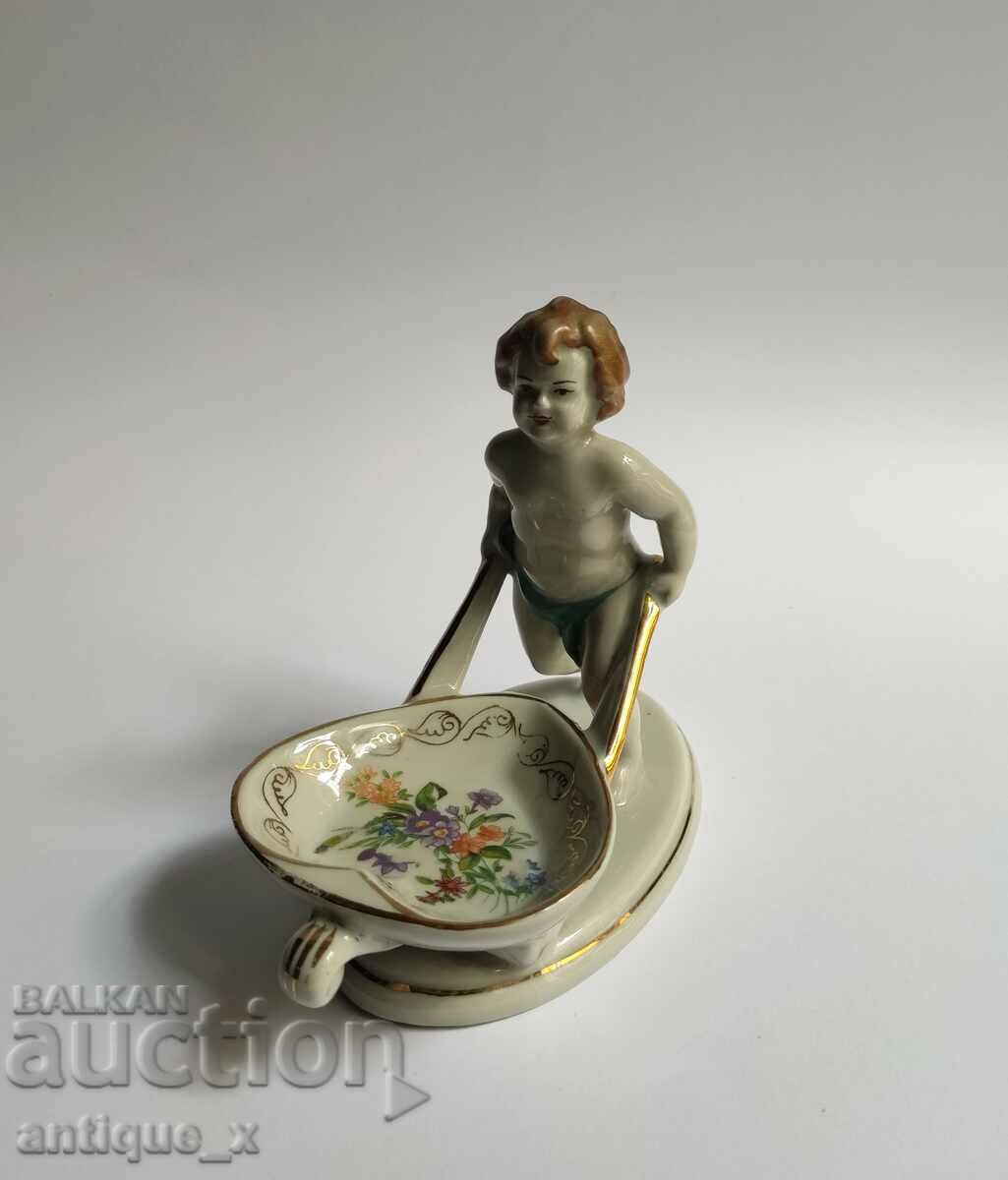 Old Bulgarian porcelain figure - SIP