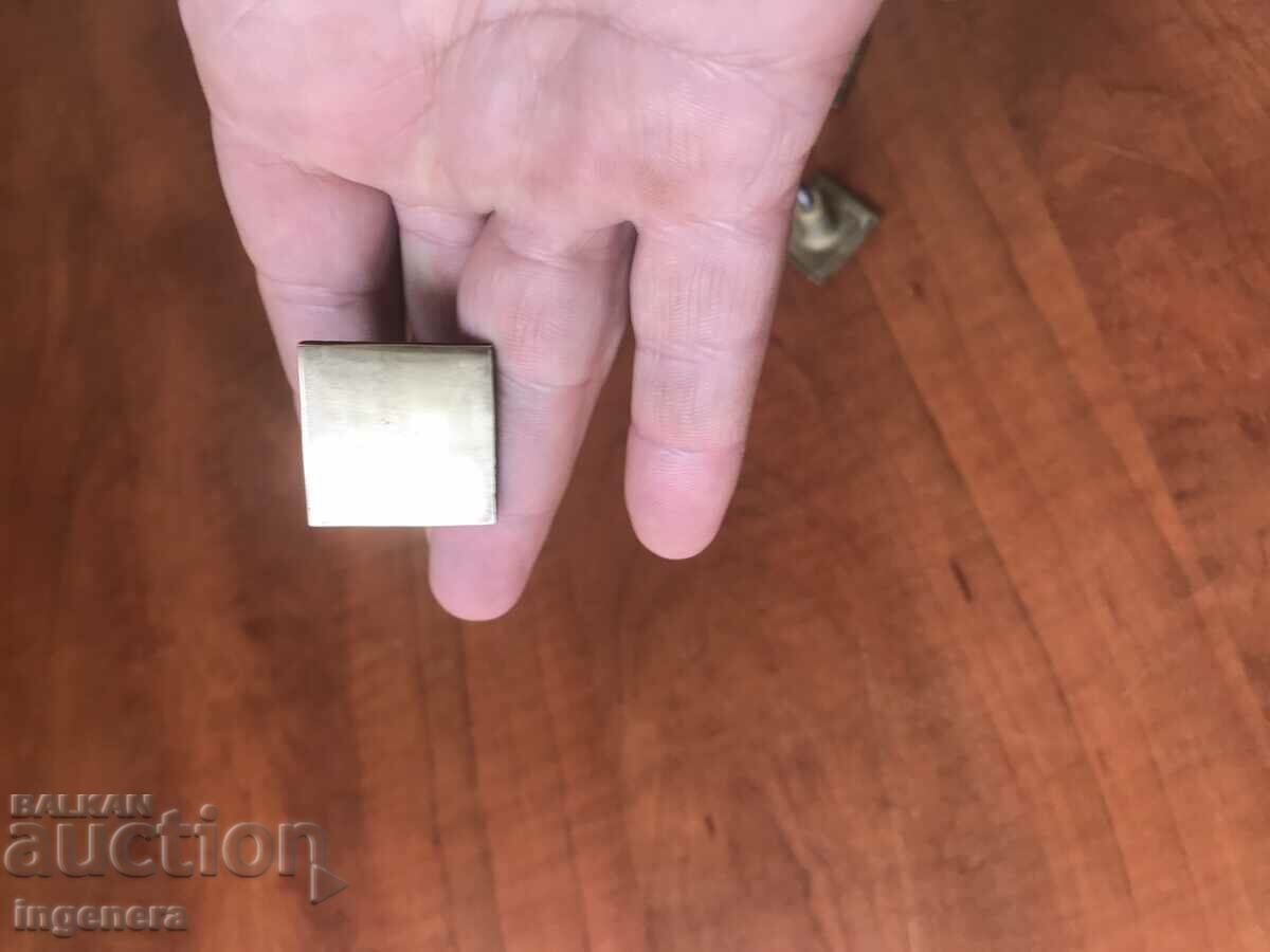 HANDLE FOR FURNITURE HANDLES METAL BRASS - 6 PCS. - 5 HANDLE FOR FURNITURE HANDLES METAL BRASS - 6 PCS. - 5