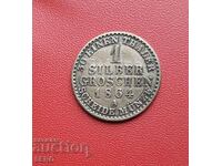 Германия-Прусия-1 ср.грош 1864 А-Берлин