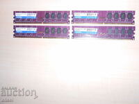 662.Ram DDR2 800 MHz,PC2-6400,2Gb.ADATA. NOU. Kit 4 buc