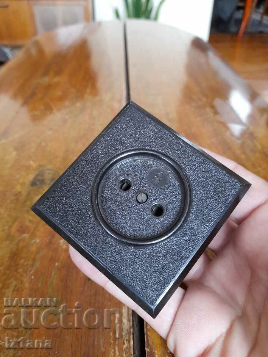 Old electrical outlet with price 13.00 BGN | € 6.65 Old electrical outlet with price 13.00 BGN | € 6.65