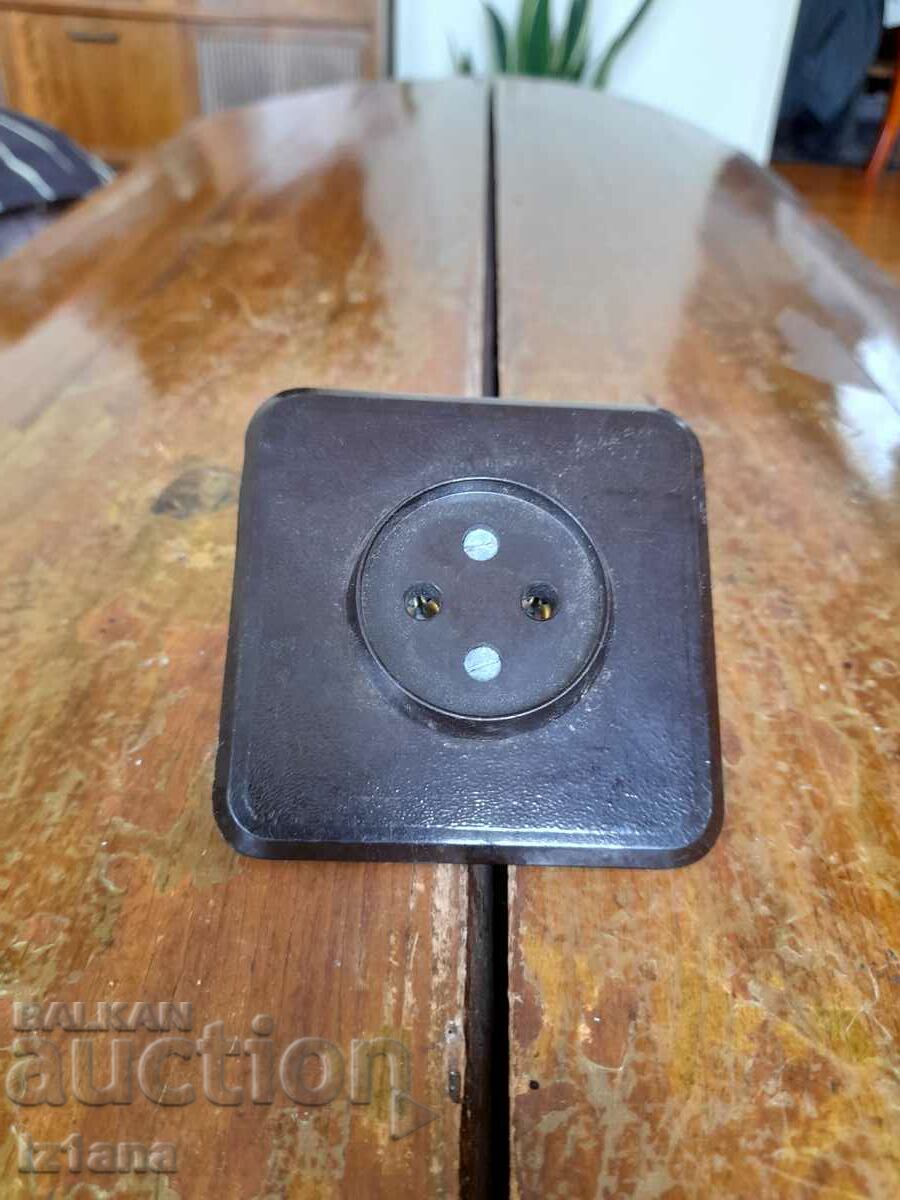 Old electrical outlet