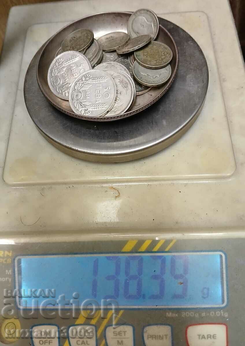 Licitație LOT 20 MONEDE DE ARGINT 1930/34 Licitație LOT 20 MONEDE DE ARGINT 1930/34