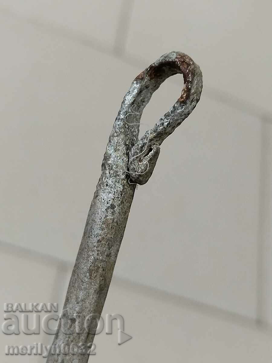 Antique forged hook for hunting foxes changel - 5 Antique forged hook for hunting foxes changel - 5