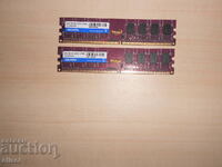 679. Ram DDR2 800 MHz, PC2-6400, 2Gb. NOU. Kit 2 buc