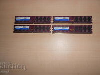681.Ram DDR2 800 MHz,PC2-6400,2Gb.ADATA. ΝΕΟΣ. Κιτ 4 τεμαχίων