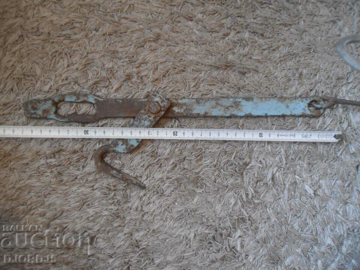 Old forged latch, gate - 5