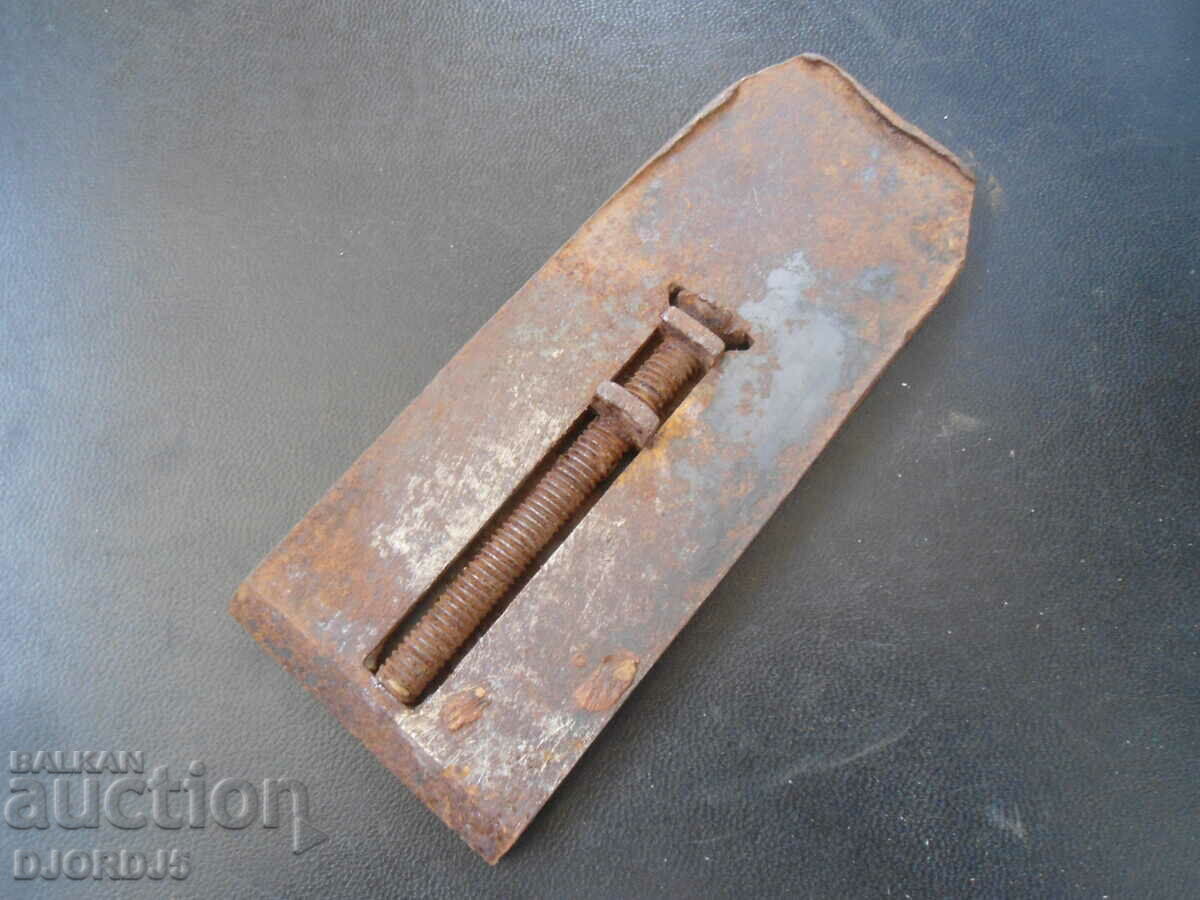 Old carpenter's chisel, knife, markings - 5 Old carpenter's chisel, knife, markings - 5