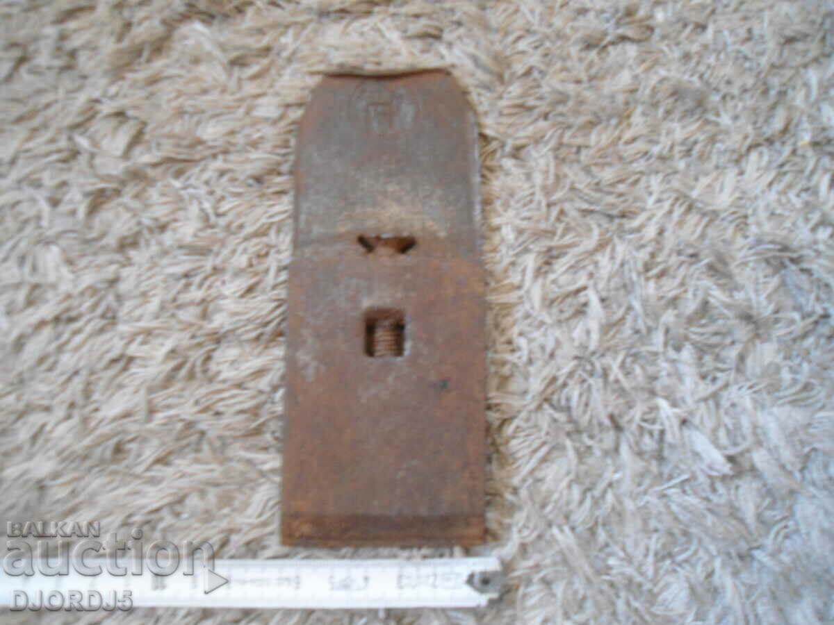 Old carpenter's chisel, knife, markings - 7 Old carpenter's chisel, knife, markings - 7