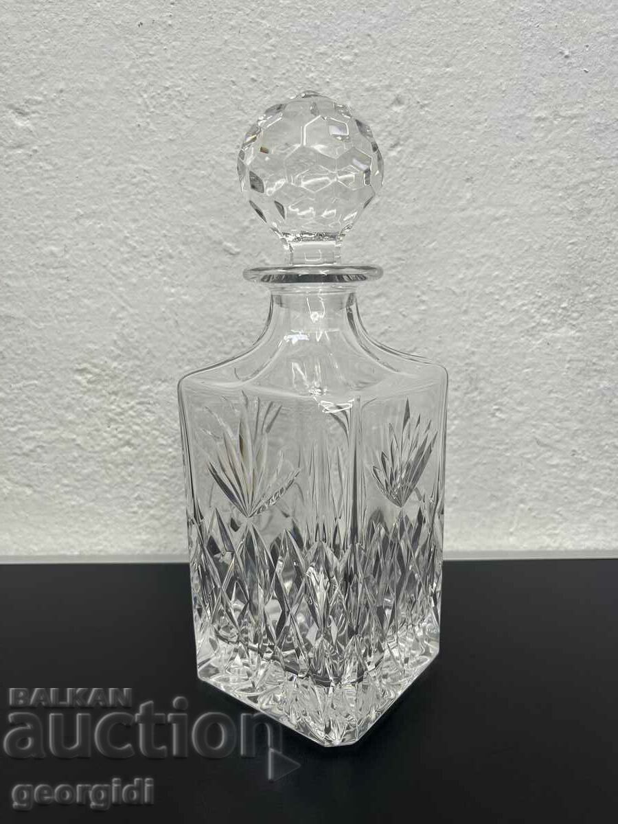 Crystal bottle / carafe. #5529