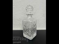 Crystal bottle / carafe. #5529