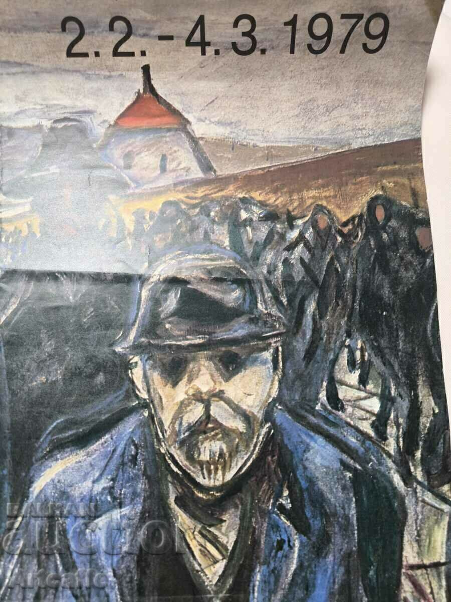Auction Poster EDWARD MUNCH Auction Poster EDWARD MUNCH
