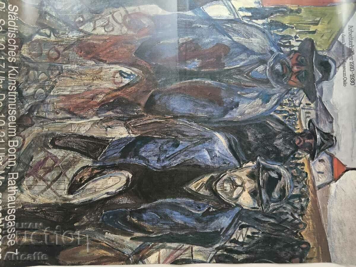 Poster EDWARD MUNCH - 5 Poster EDWARD MUNCH - 5