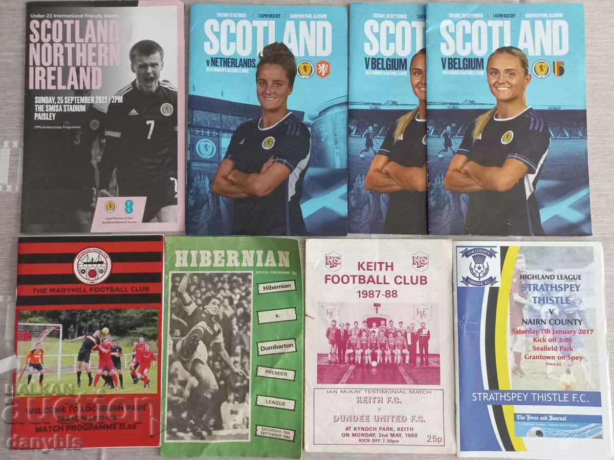 Football programs from Great Britain