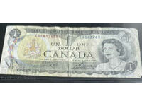 Canada 1 dolari 1973 Pick 87 Ref 6511