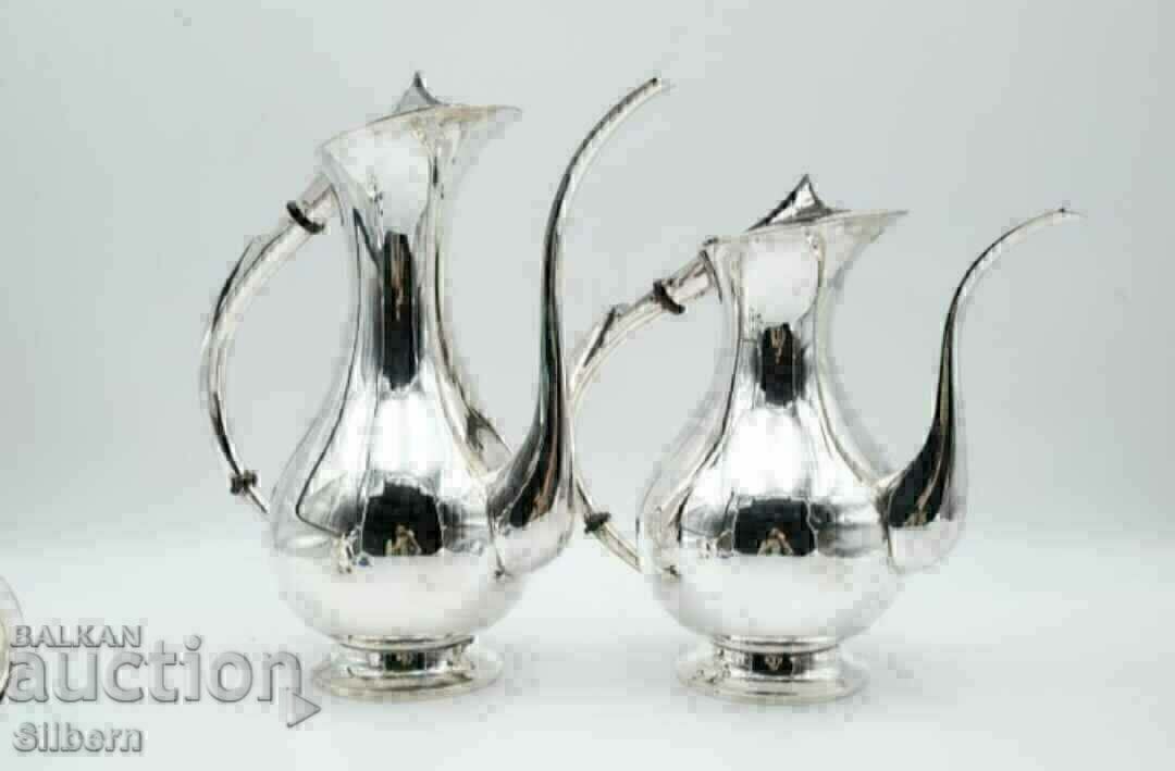 Delivery of Japanese Silver Coffee/Tea Set 950