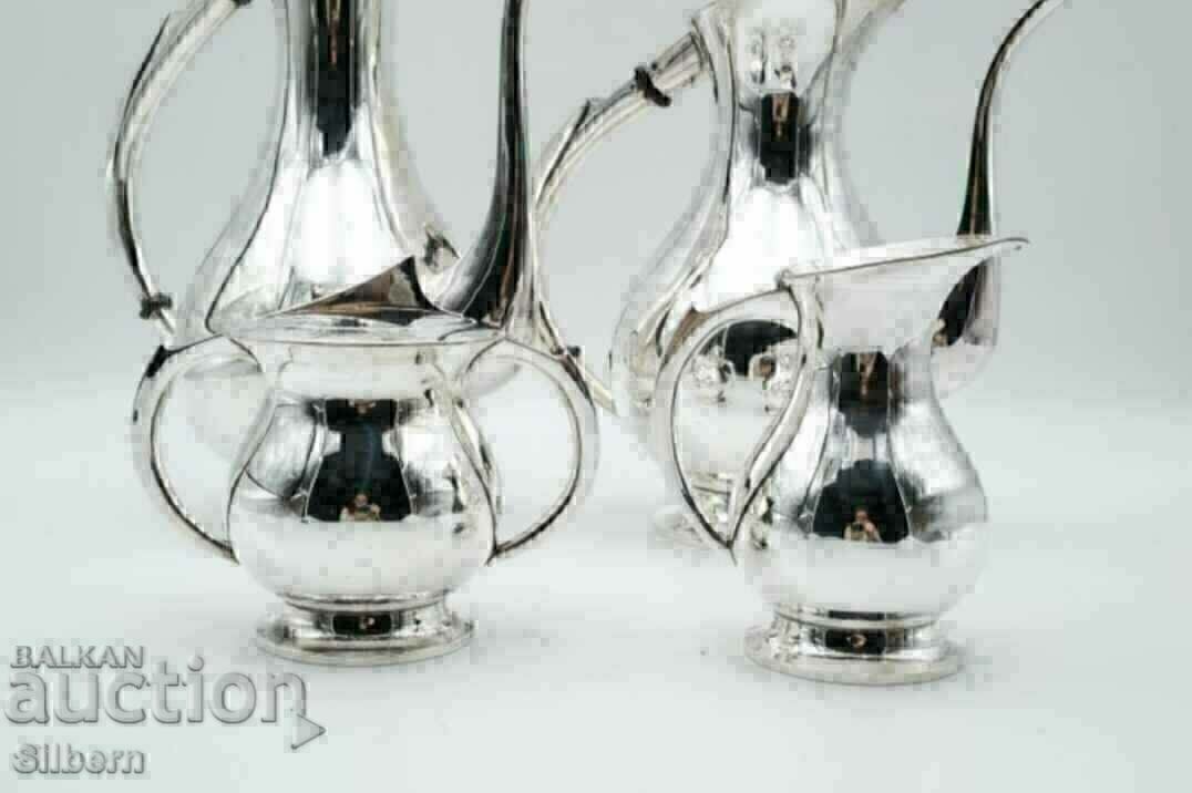 Japanese Silver Coffee/Tea Set 950 - 5