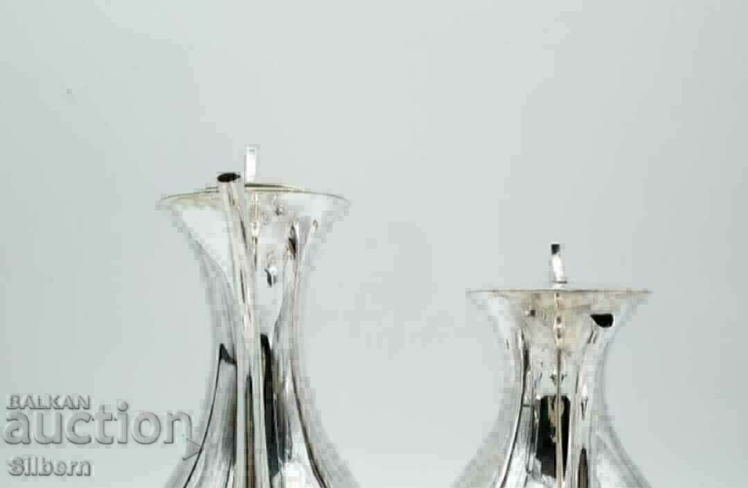 Japanese Silver Coffee/Tea Set 950 - 7