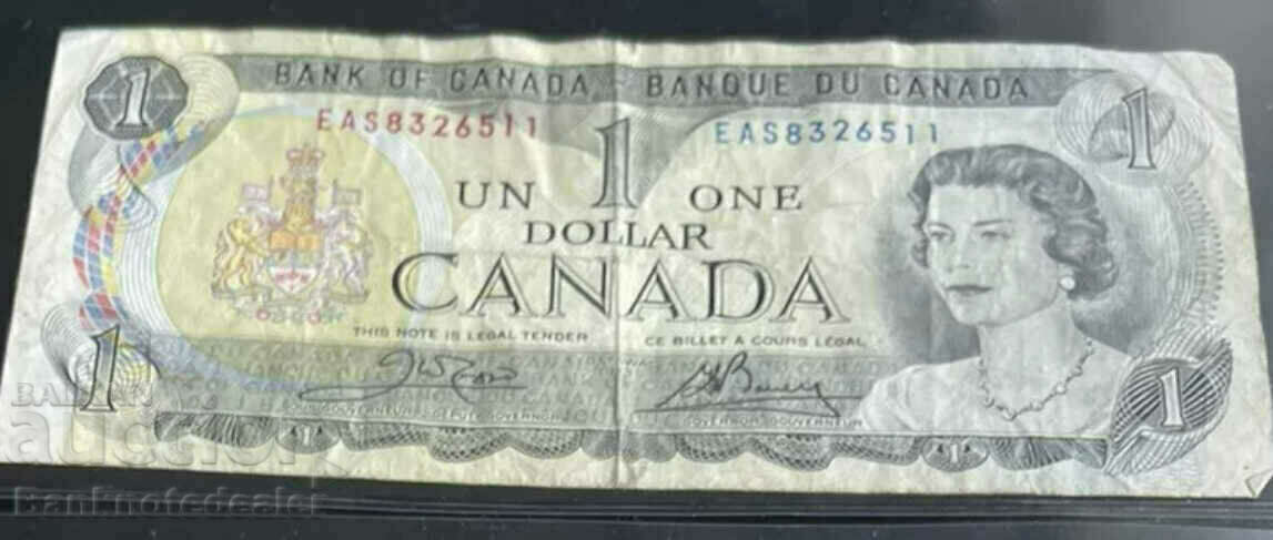Canada 1 dolar 1973 Pick 87 Ref 3208
