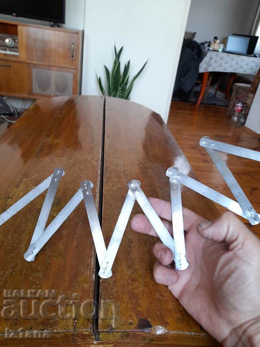 Contor pliabil din metal vechi - 5