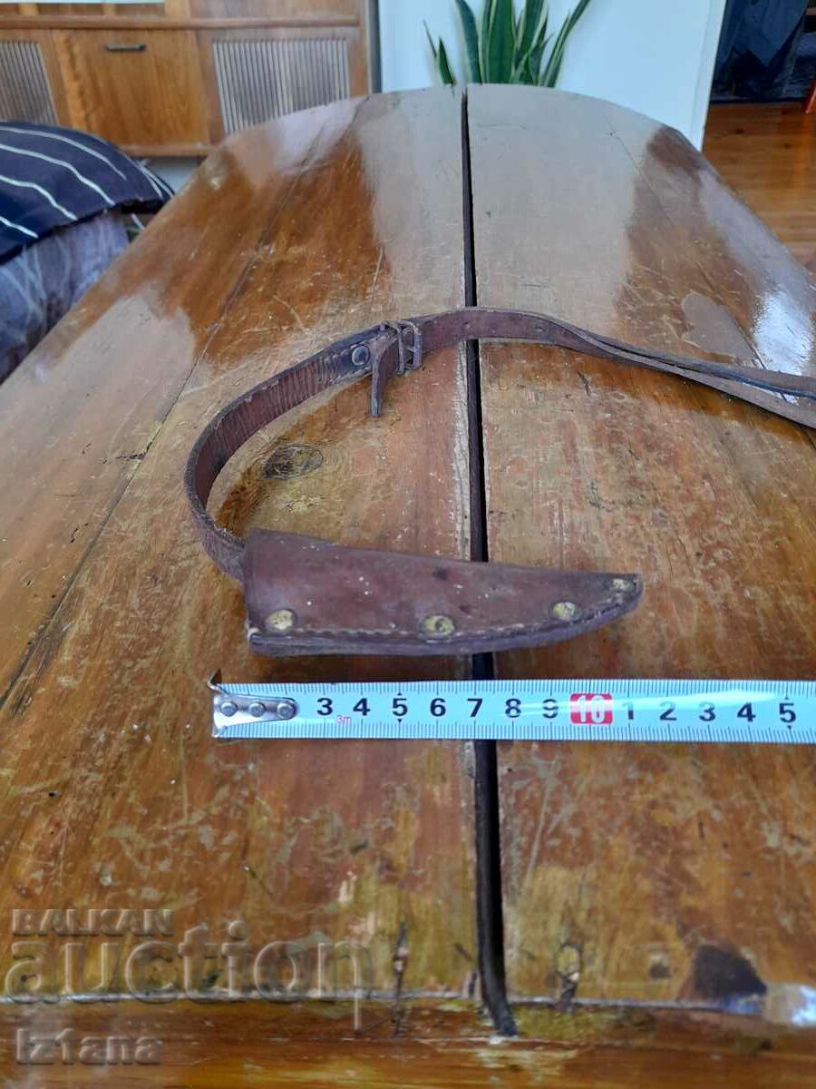 Geaca veche de piele, toc - 5