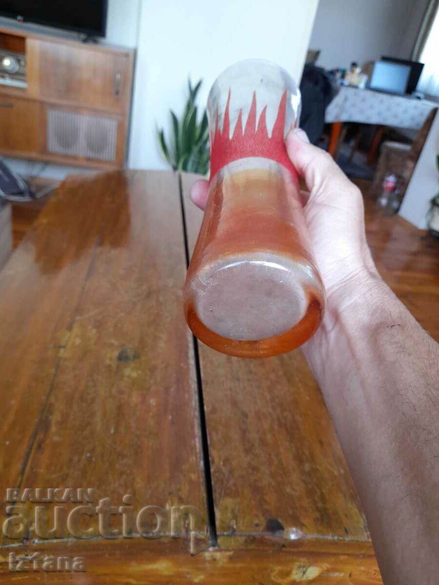 Delivery of Old glass vase Delivery of Old glass vase