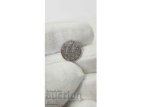 Monedă de argint imperială rusă rară 5 copeici 1823 tip I
