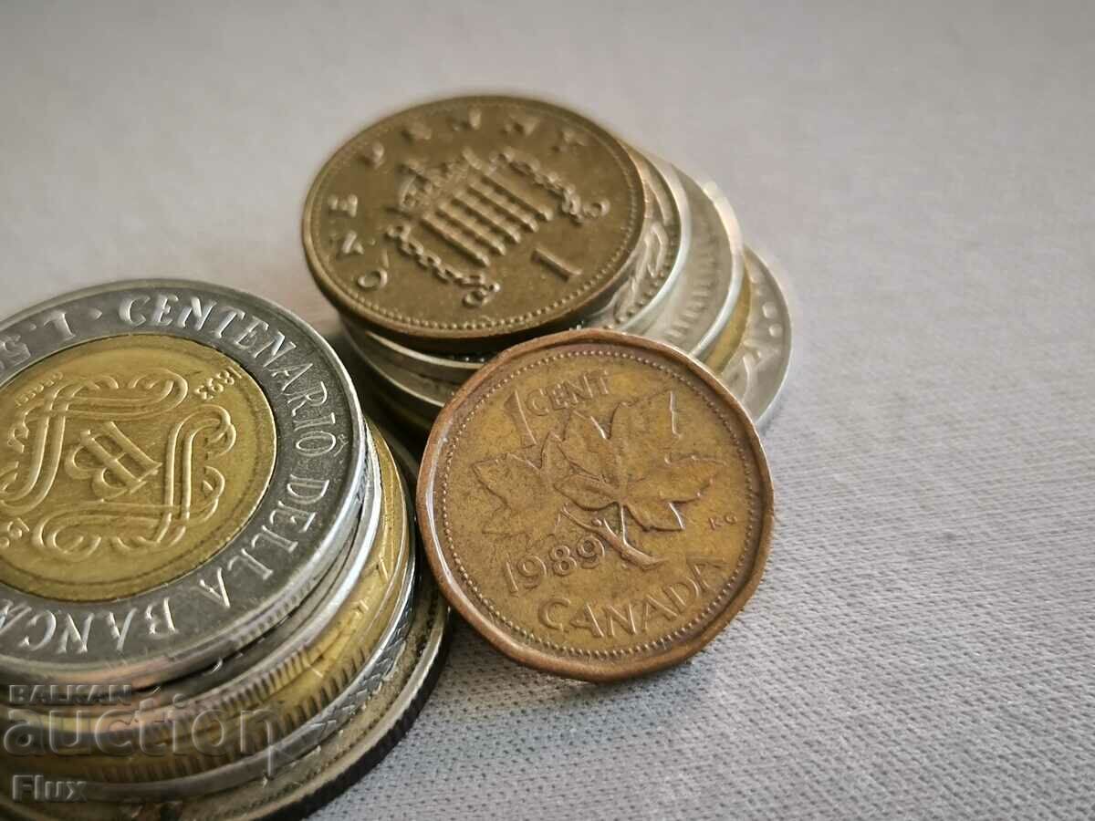 Monedă - Canada - 1 cent | 1989