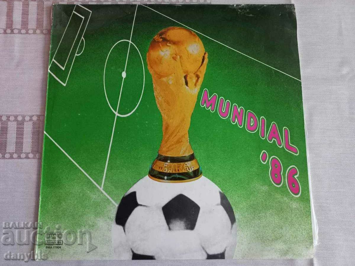 Грамофонна плоча - Мундиал 86 - Mondial 86