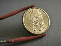 Монета - САЩ - 1 долар (Джон Адамс) UNC | 2008г.