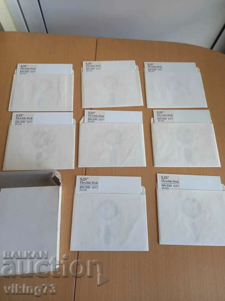 Diskettes Izot 5.25DS/DD, new! with price 4.00 BGN | € 2.05 Diskettes Izot 5.25DS/DD, new! with price 4.00 BGN | € 2.05