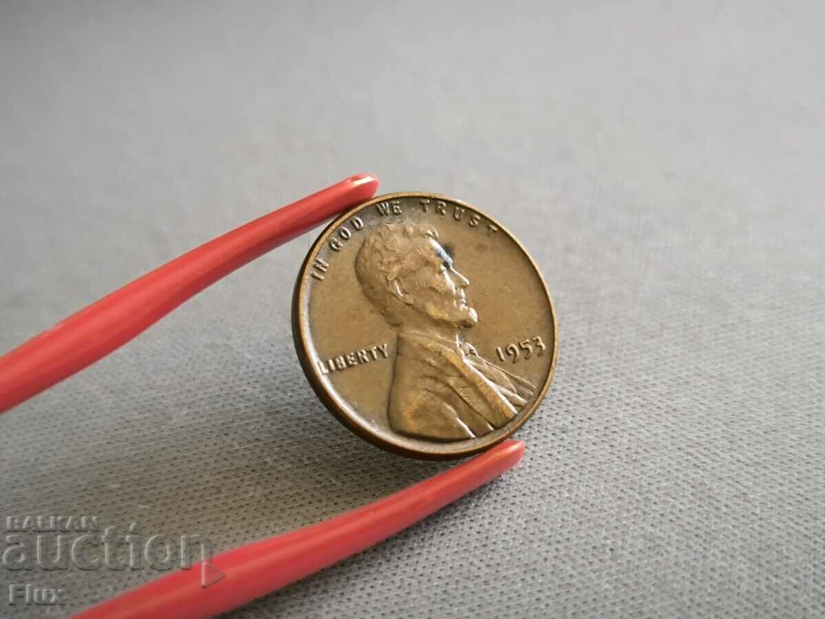 Auction Coin - USA - 1 cent | 1953 Auction Coin - USA - 1 cent | 1953