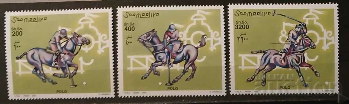 Somalia 2001 Sports/Polo/Horse 14.25€ MNH