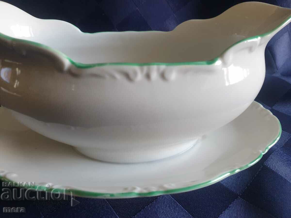 Auction Porcelain saucer Auction Porcelain saucer