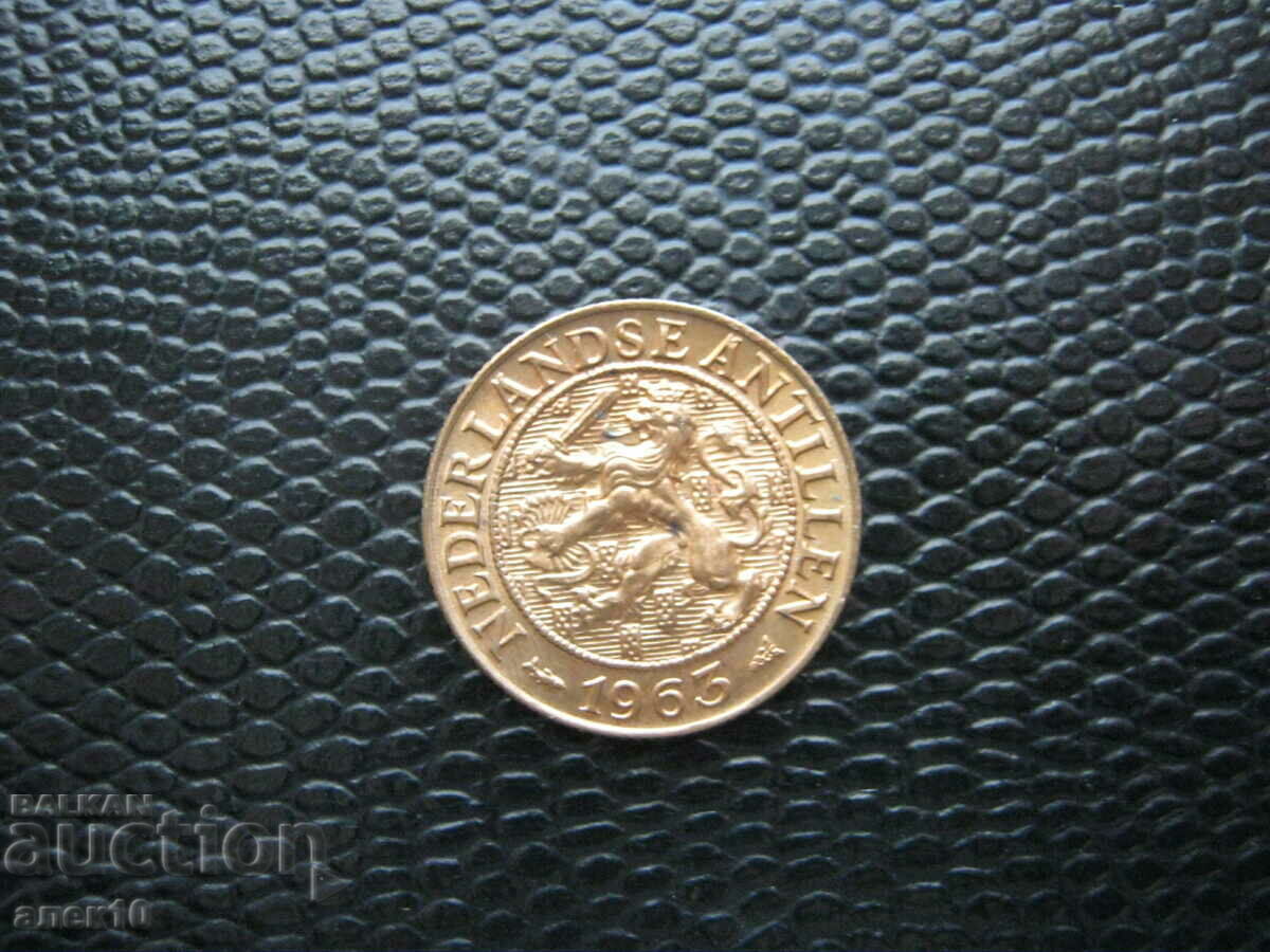 Antilele 1 cent 1963