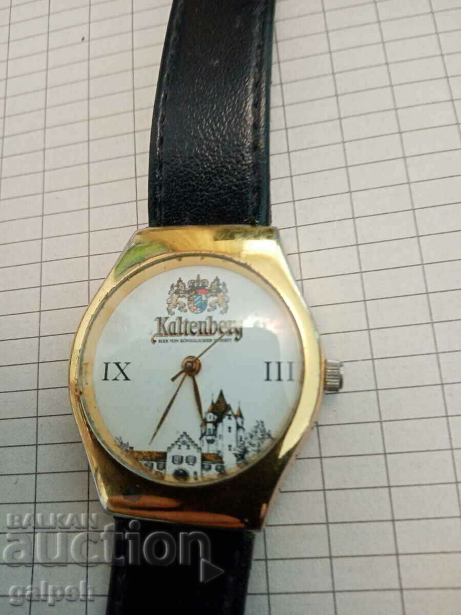 WATCH with "Kaltenberg" logo - BGN 7 with price 7.00 BGN | € 3.58 WATCH with "Kaltenberg" logo - BGN 7 with price 7.00 BGN | € 3.58