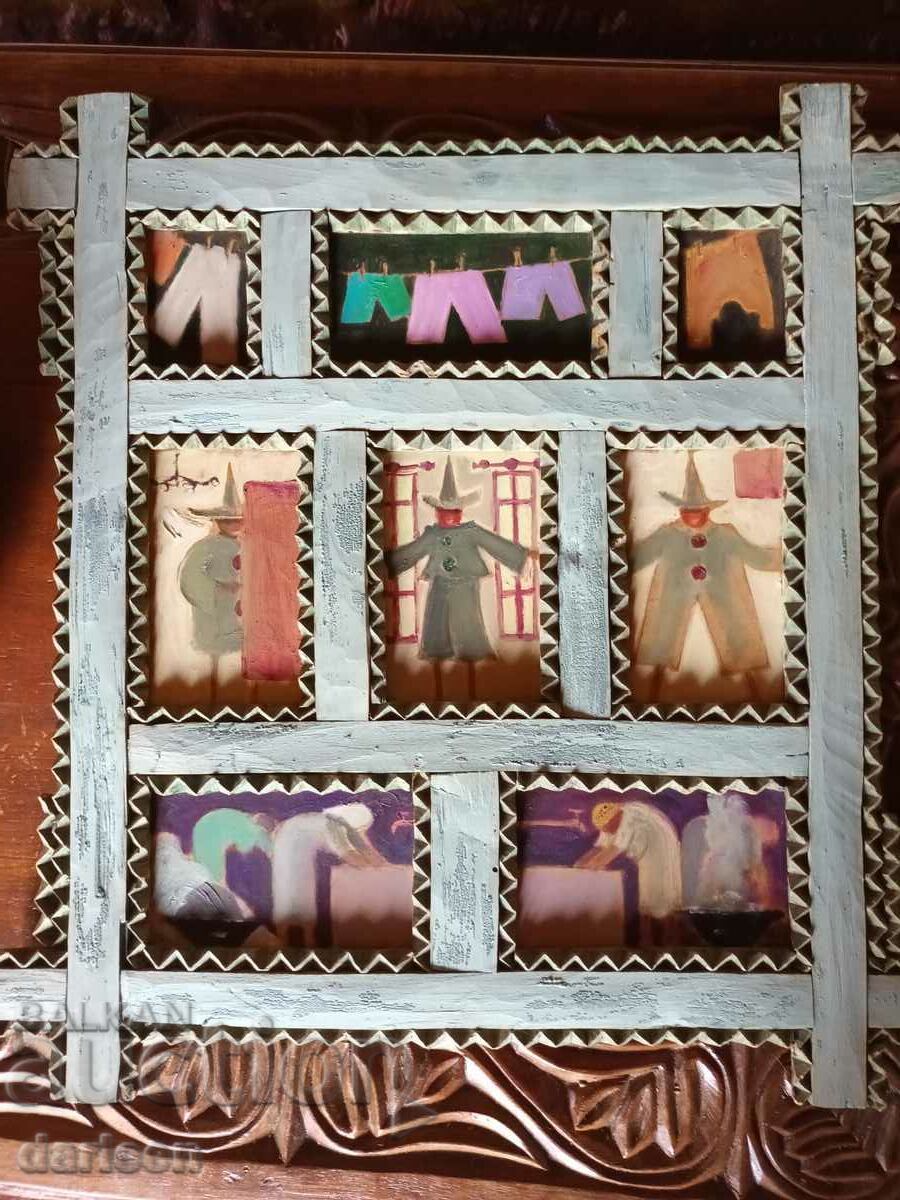 Composition with windows, Tonyu Tsanev Composition with windows, Tonyu Tsanev