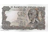 Spain - 100 Pesetas 1970 - P# 152 UNC