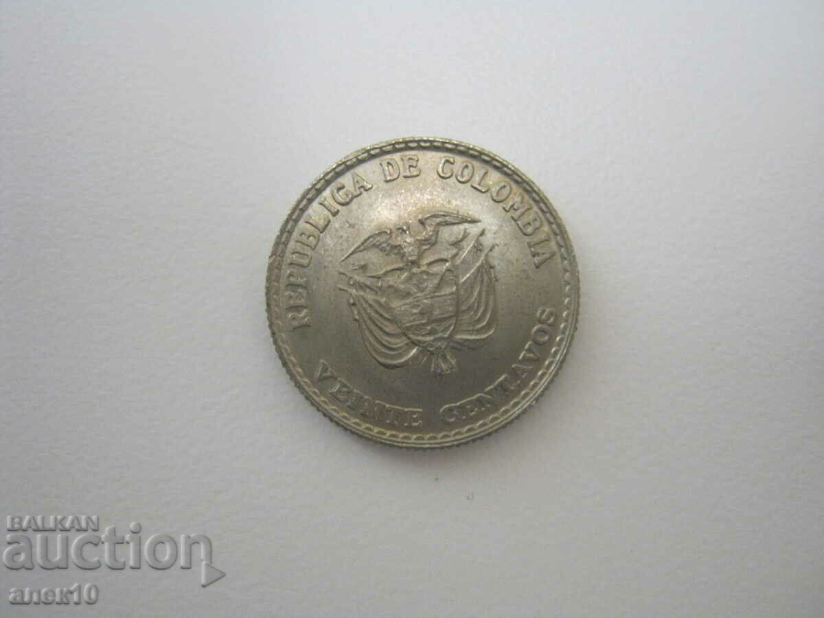 Columbia 20 centavos 1965
