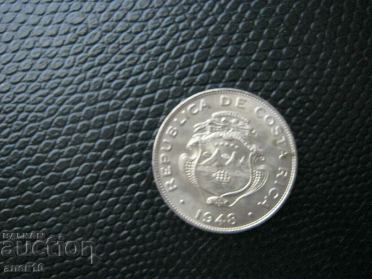 Costa Rica 25 centavos 1948