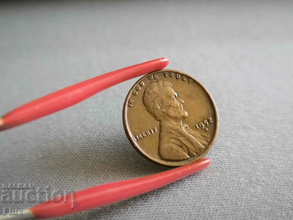 Coin - USA - 1 cent | 1952; Series D with price 4.65 BGN | € 2.38 Coin - USA - 1 cent | 1952; Series D with price 4.65 BGN | € 2.38