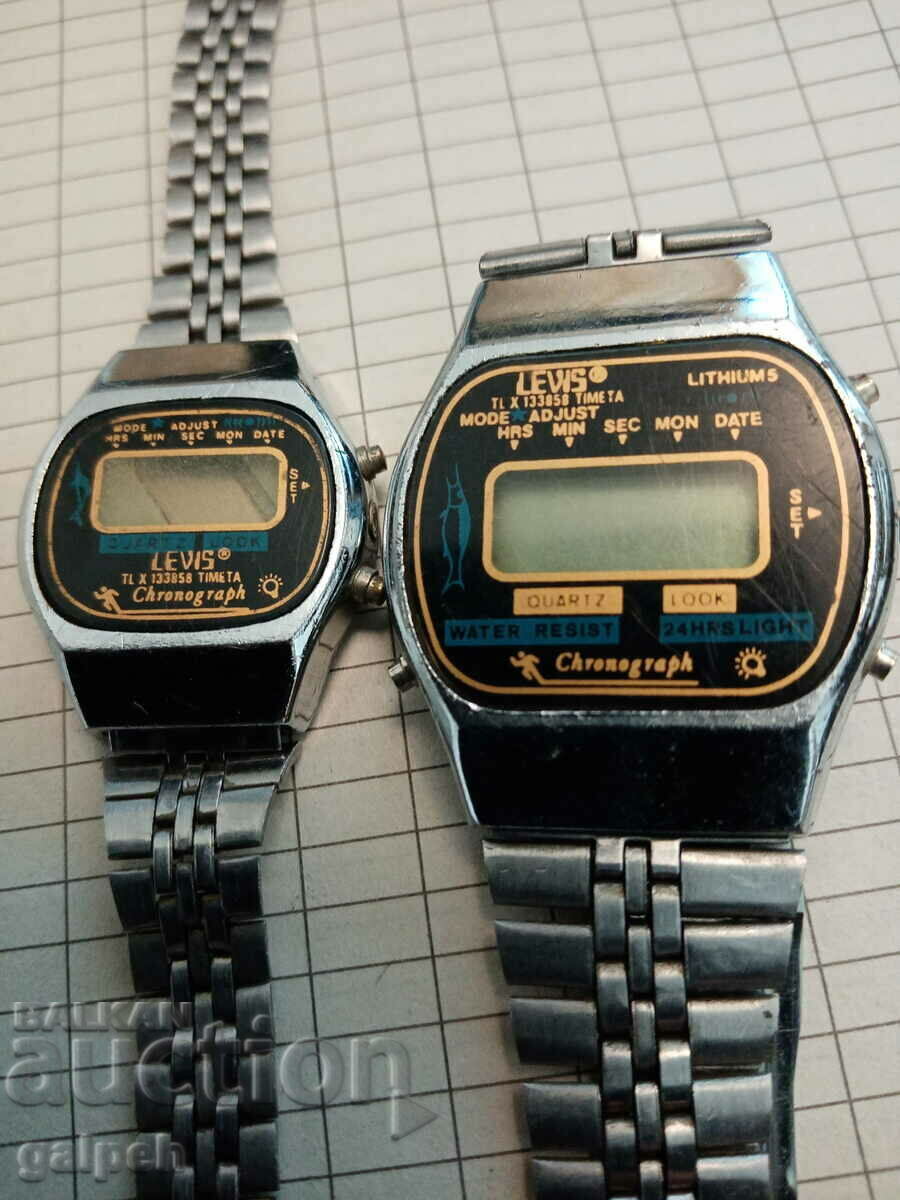 "LEVIS" WATCH - 2 PCS. - BGN 20 - 6 "LEVIS" WATCH - 2 PCS. - BGN 20 - 6