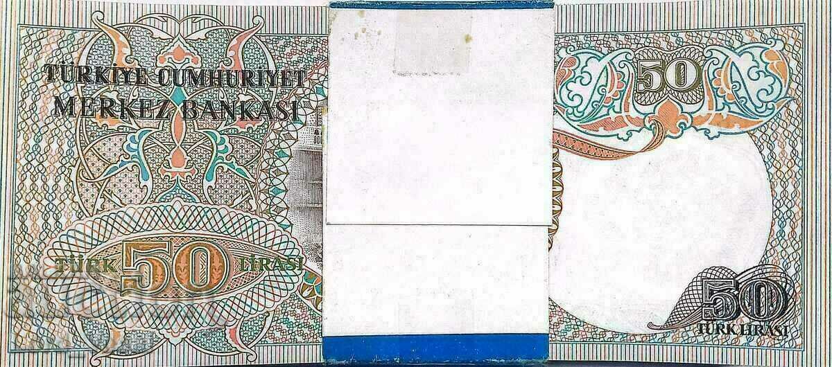 Delivery of Turkey - 50 Lira ND (1976-1983) - Pick 188 UNC