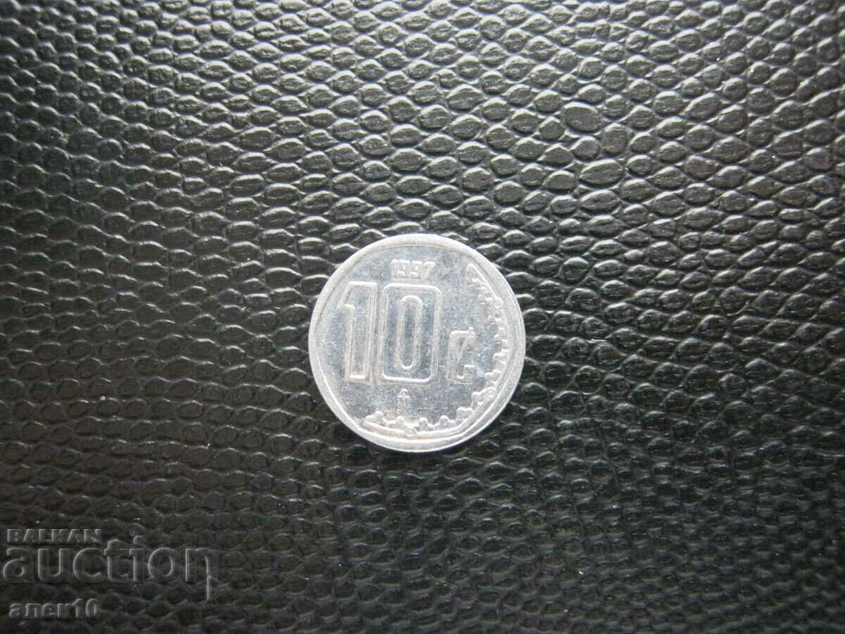 Mexic 10 centavos 1997