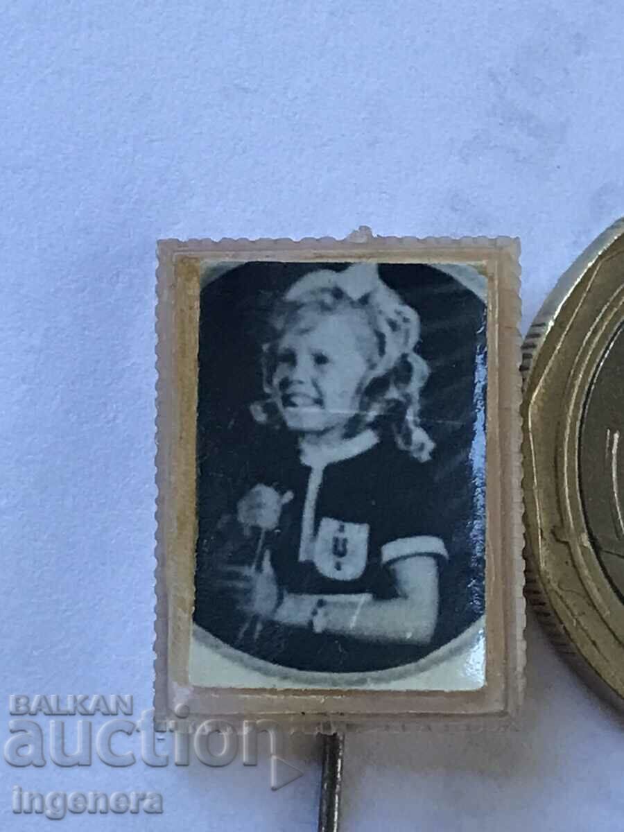 ANITA HEGERLAND BADGE with price 4.00 BGN | € 2.05