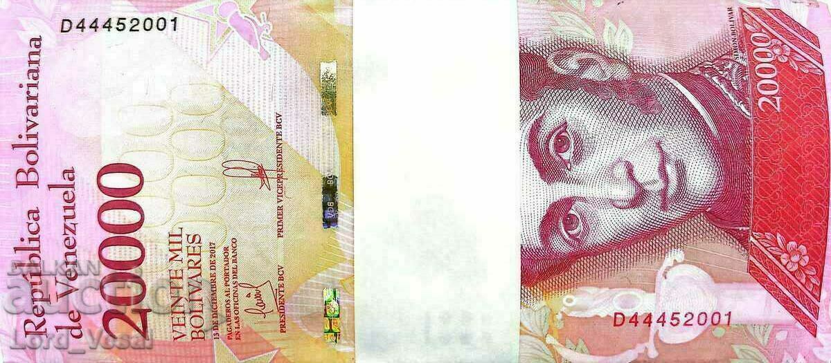 Auction Venezuela - 20.000 Bolívares 2017 - Pick- 99 UNC Auction Venezuela - 20.000 Bolívares 2017 - Pick- 99 UNC