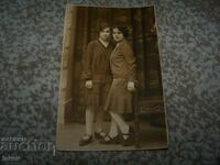 Παλιά κάρτα - φωτογραφία 1929 νέα κορίτσια