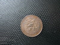Нидерландия  2  1/2   цент  1906